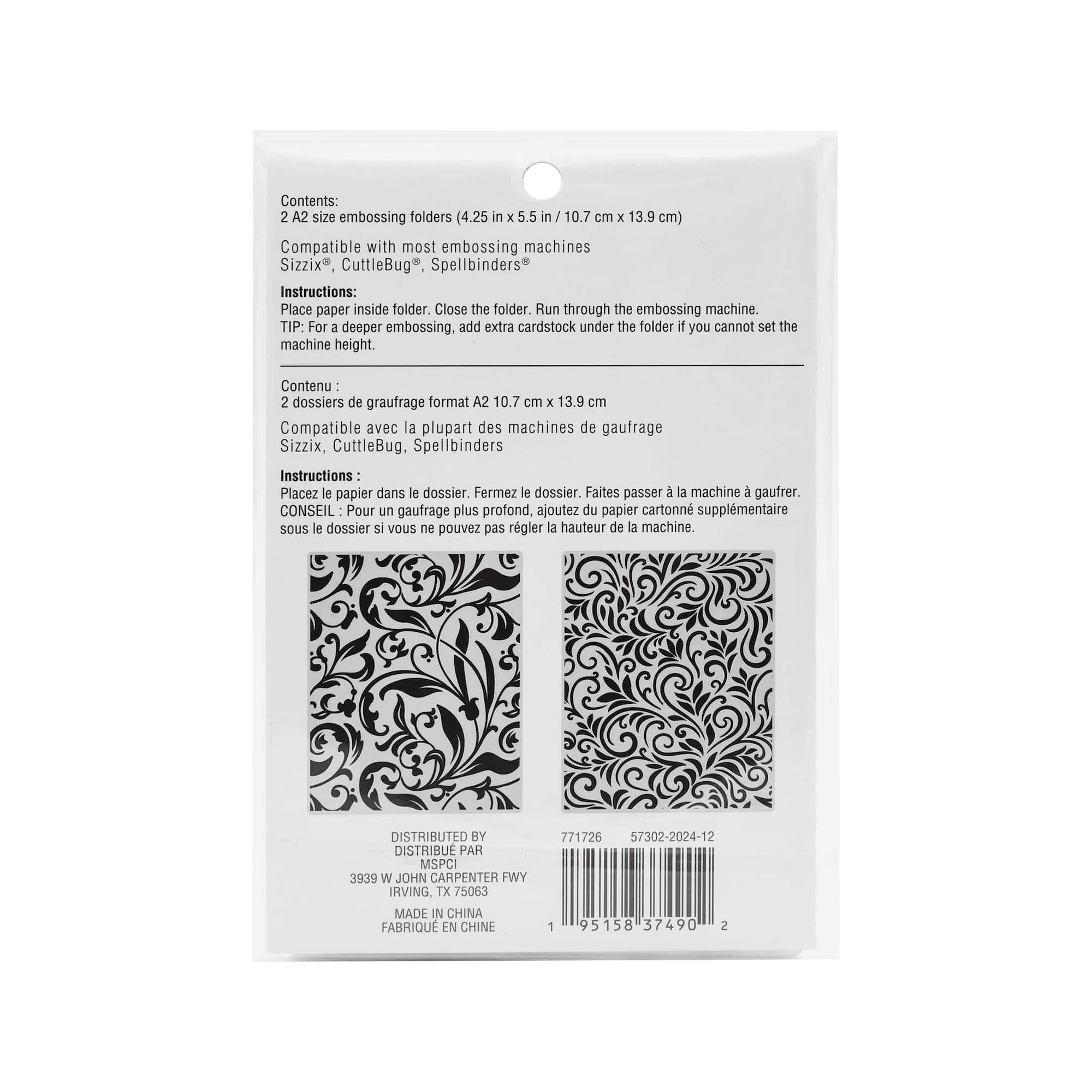 Flourish Embossing Folders Set by Recollections™